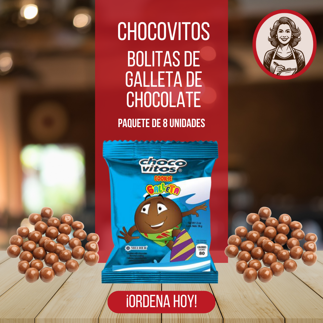 Bolitas de Galleta y Chocolate Chocovitos