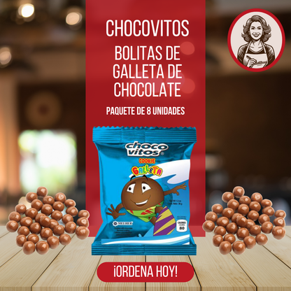 Bolitas de Galleta y Chocolate Chocovitos