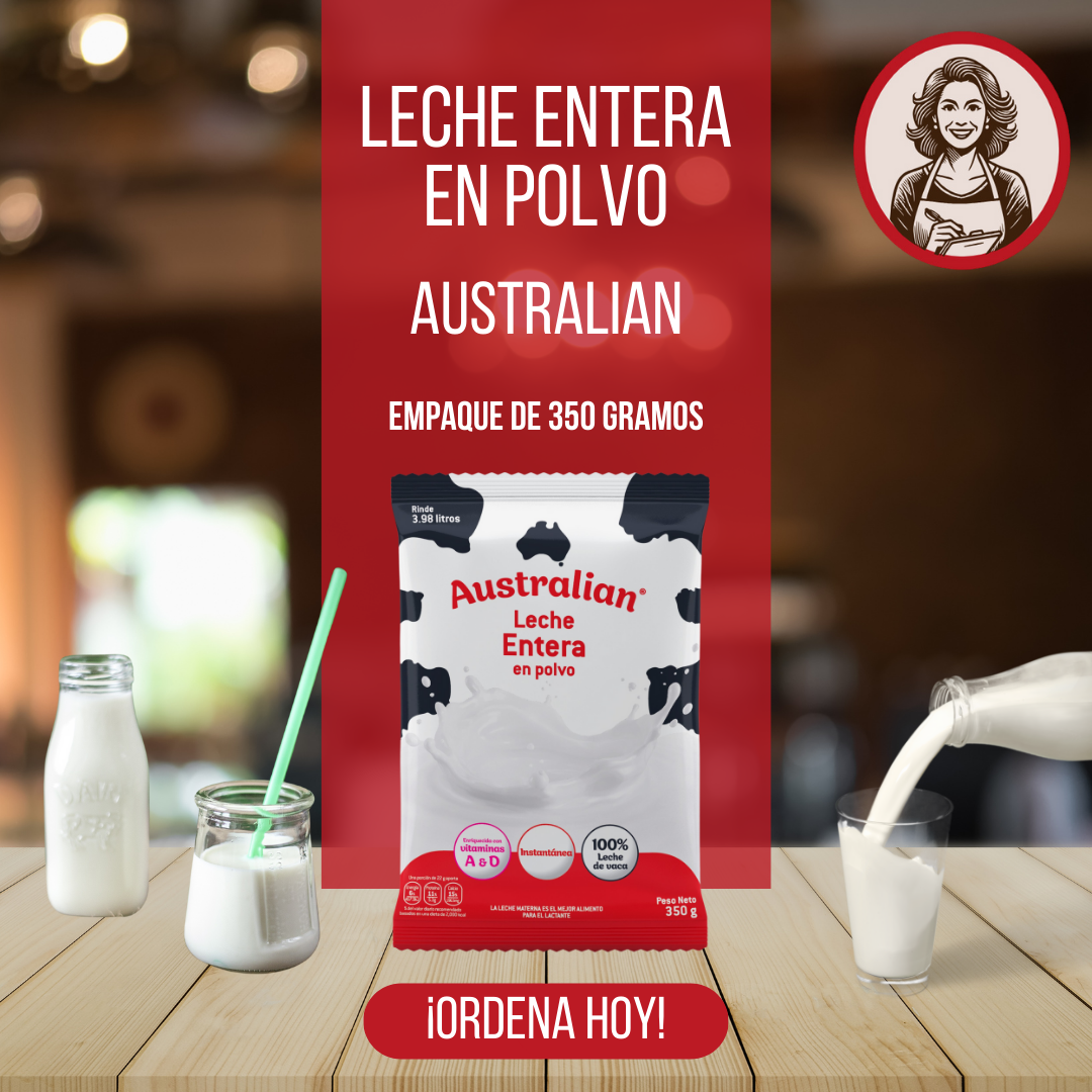 Leche Entera en Polvo Australian