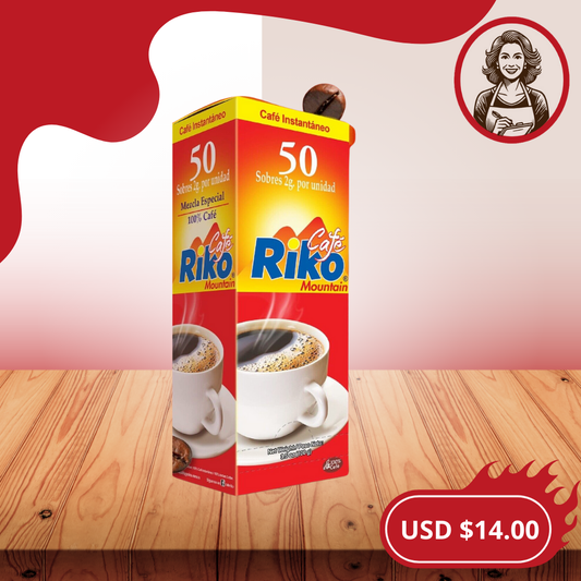 Café Instantáneo Riko (50 Sobres)