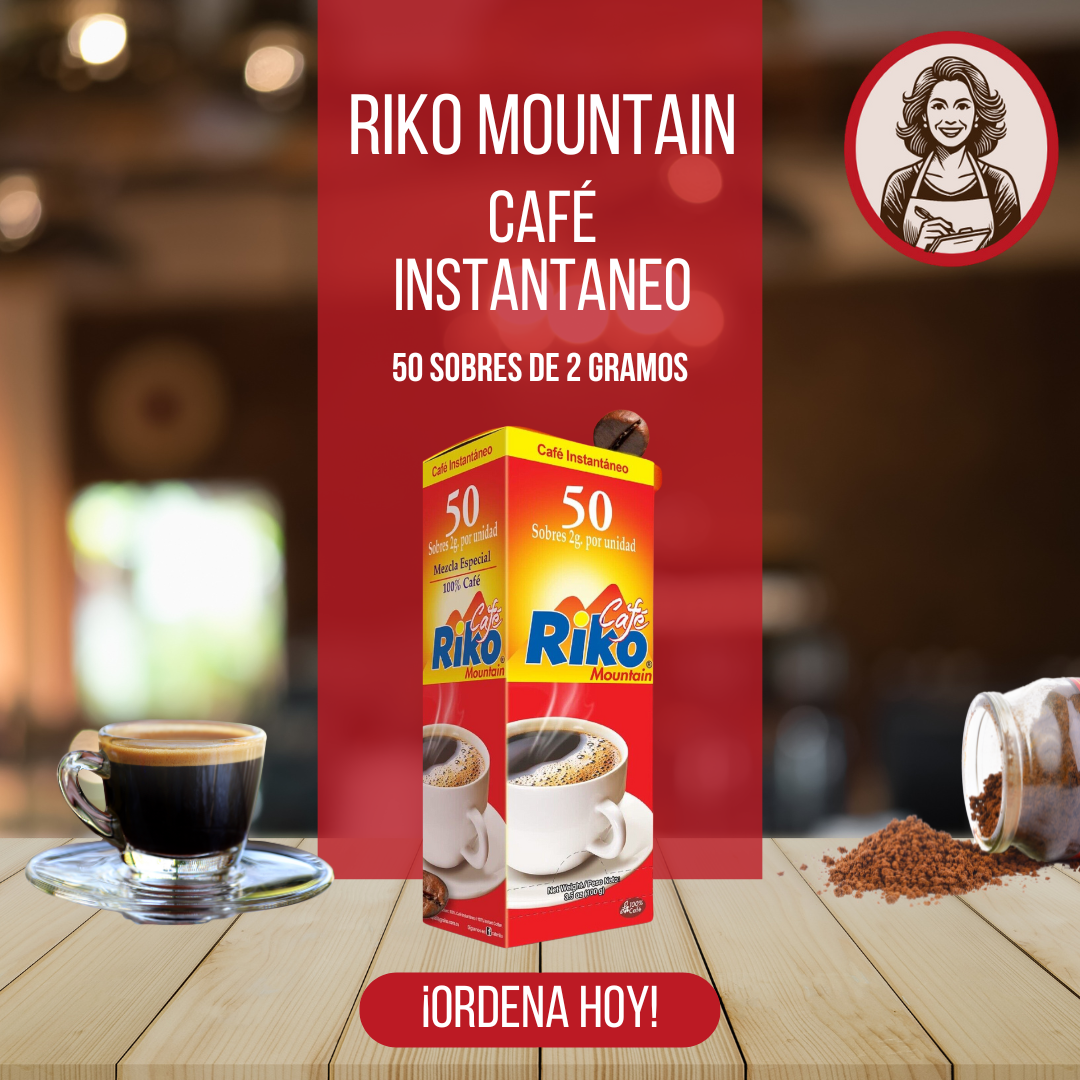 Café Instantáneo Riko (50 Sobres)