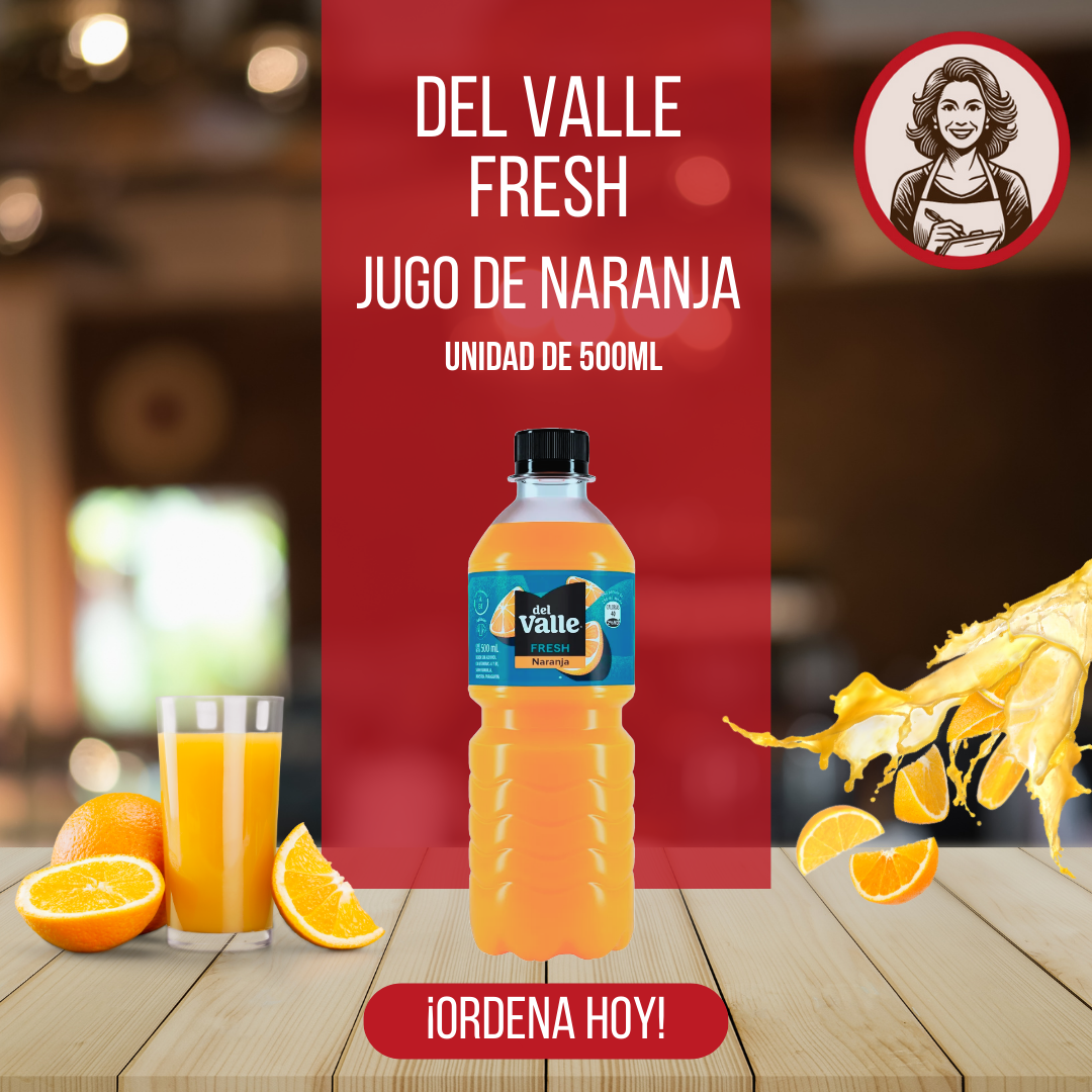 Jugo de Naranja Del Valle Fresh