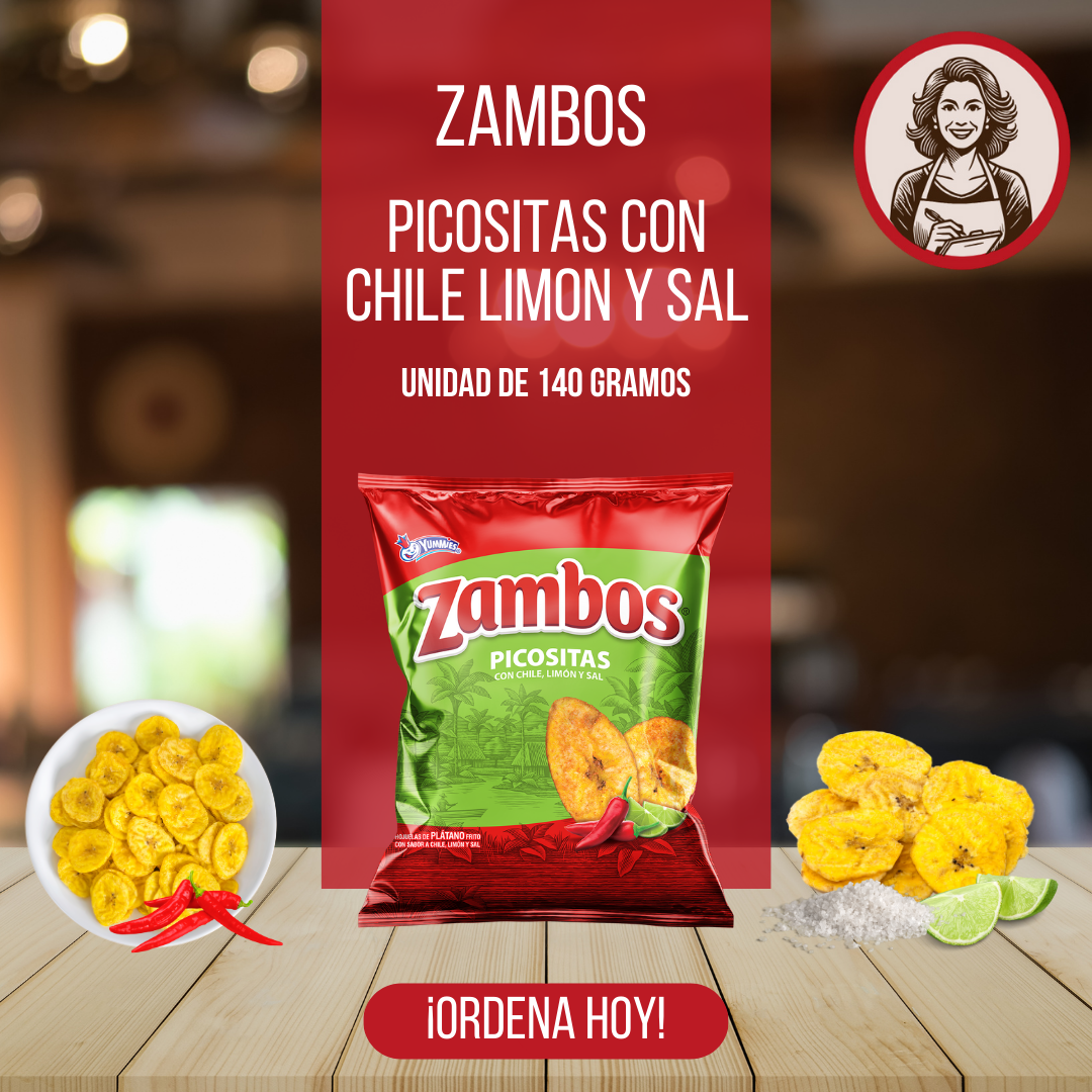 Picositas con Chile Zambos (Plátanitos Fritos)