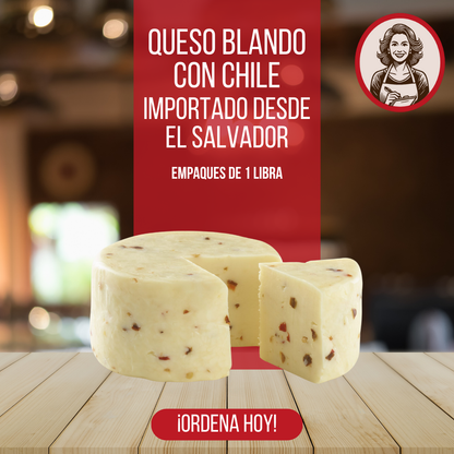 Queso Blando con Chile Salvadoreño