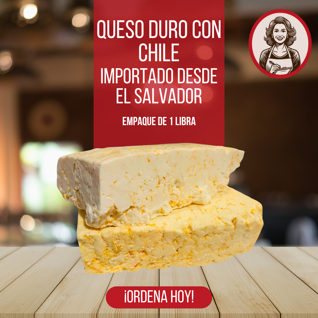 Queso Duro con Chile Salvadoreño